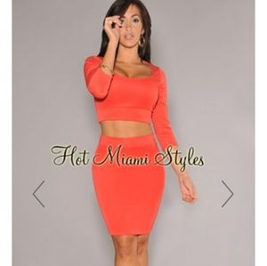 3/4 Sleeve two-piece outfit